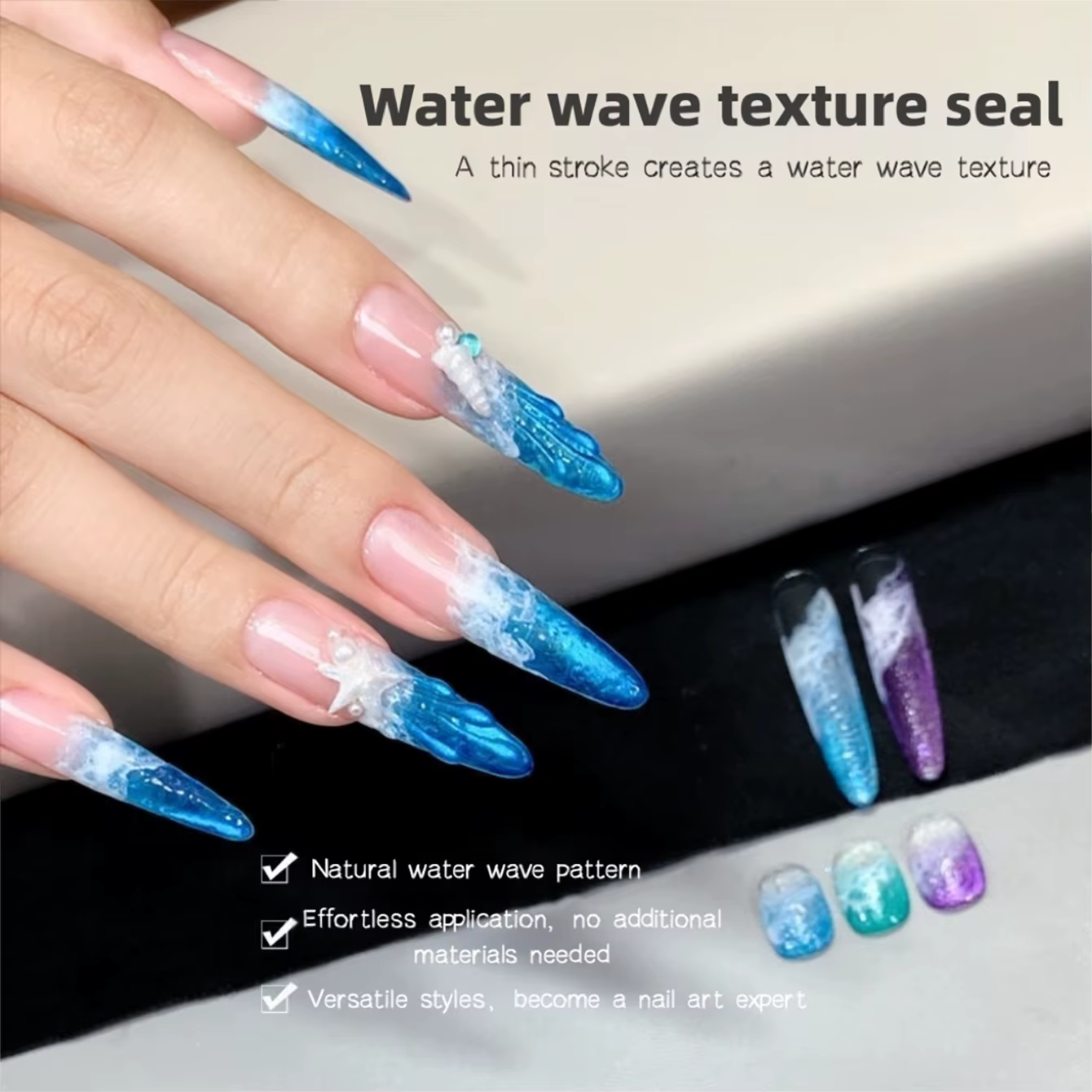 MIANEL 2026 Nouveau Gel à Ongles Effet Marbre Rapide
