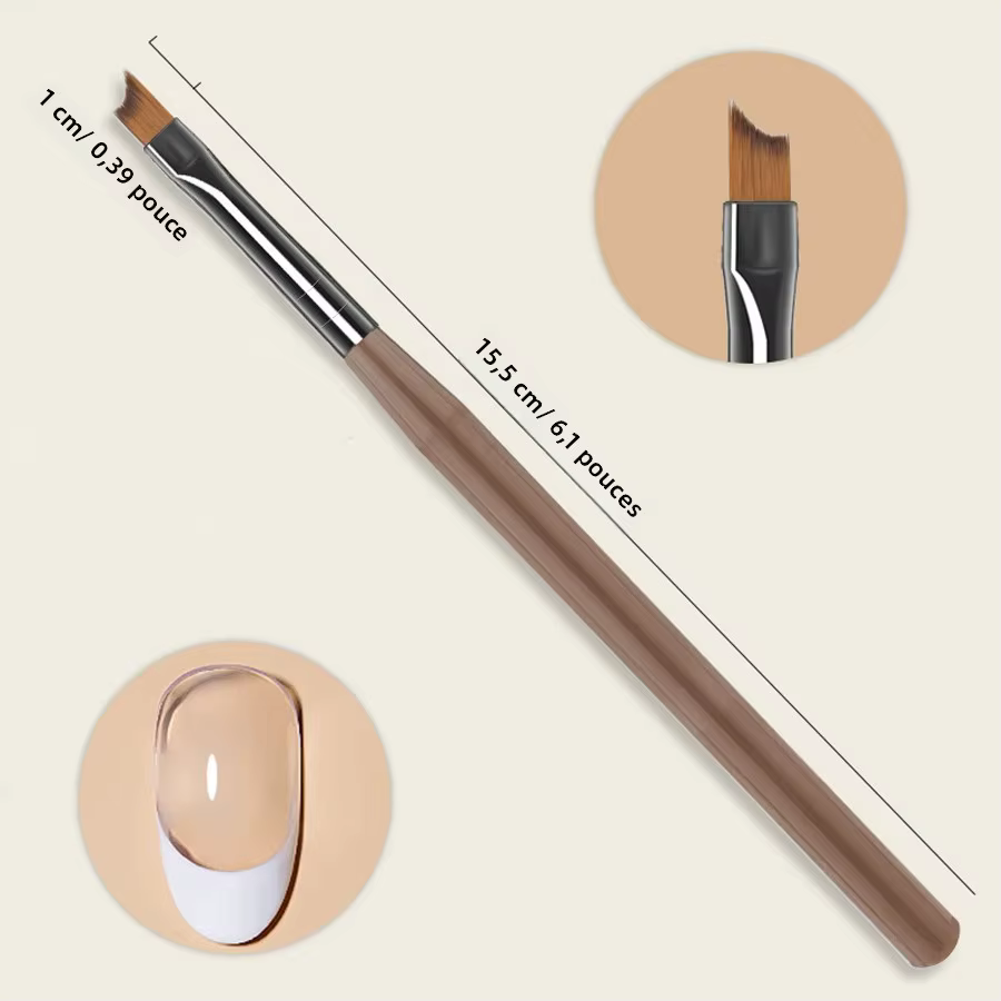Ensemble de pinceaux à ongles pour professionnel et domestique