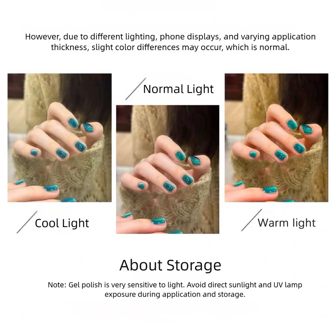 MIANEL 2026 Nouvelle Collection Été Vernis à Ongles Vert Effet Blanc Perles de Verre Transparent