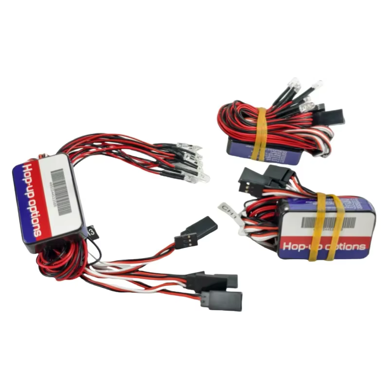 Kit de feux de freinage clignotants à LED simulés pour modèle RC 12 LED, accessoires de remplacement pour voiture tout-terrain à l'échelle 1/10