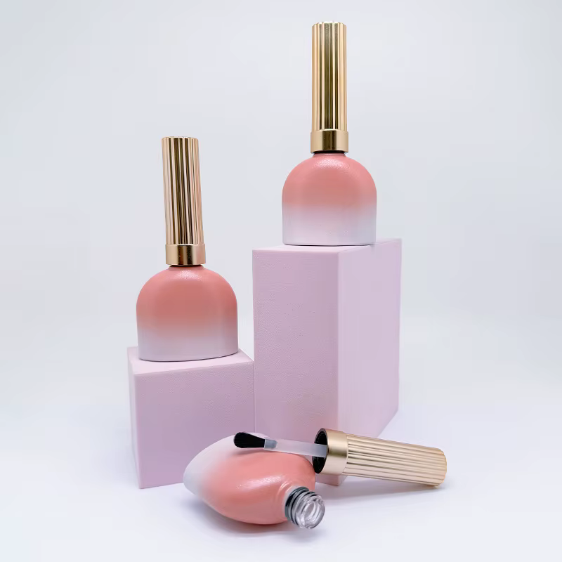 Mini Bouteille en Verre avec Brosses pour Verhéritage à Ongles