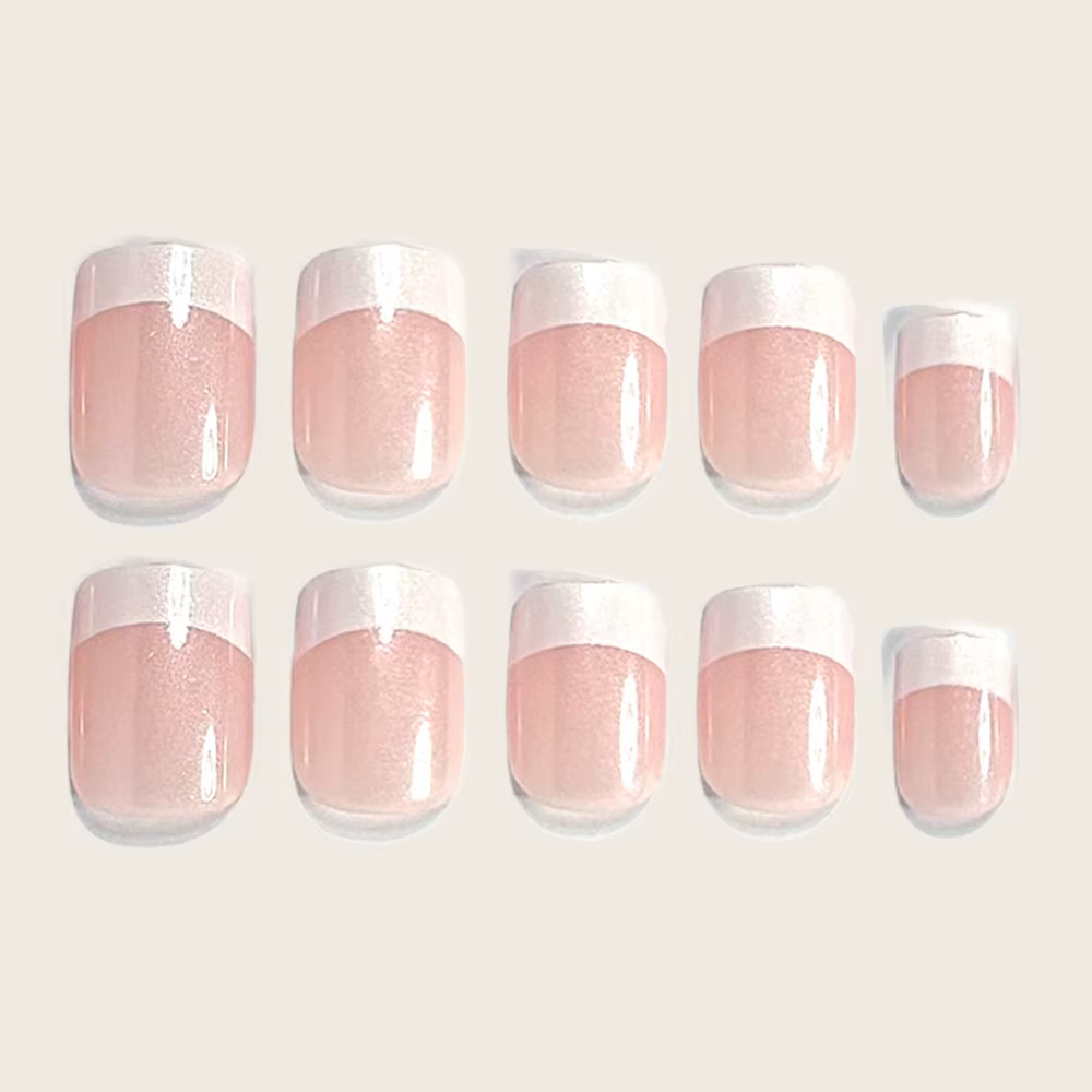 Faux ongles courts et moyens pour femmes et filles
