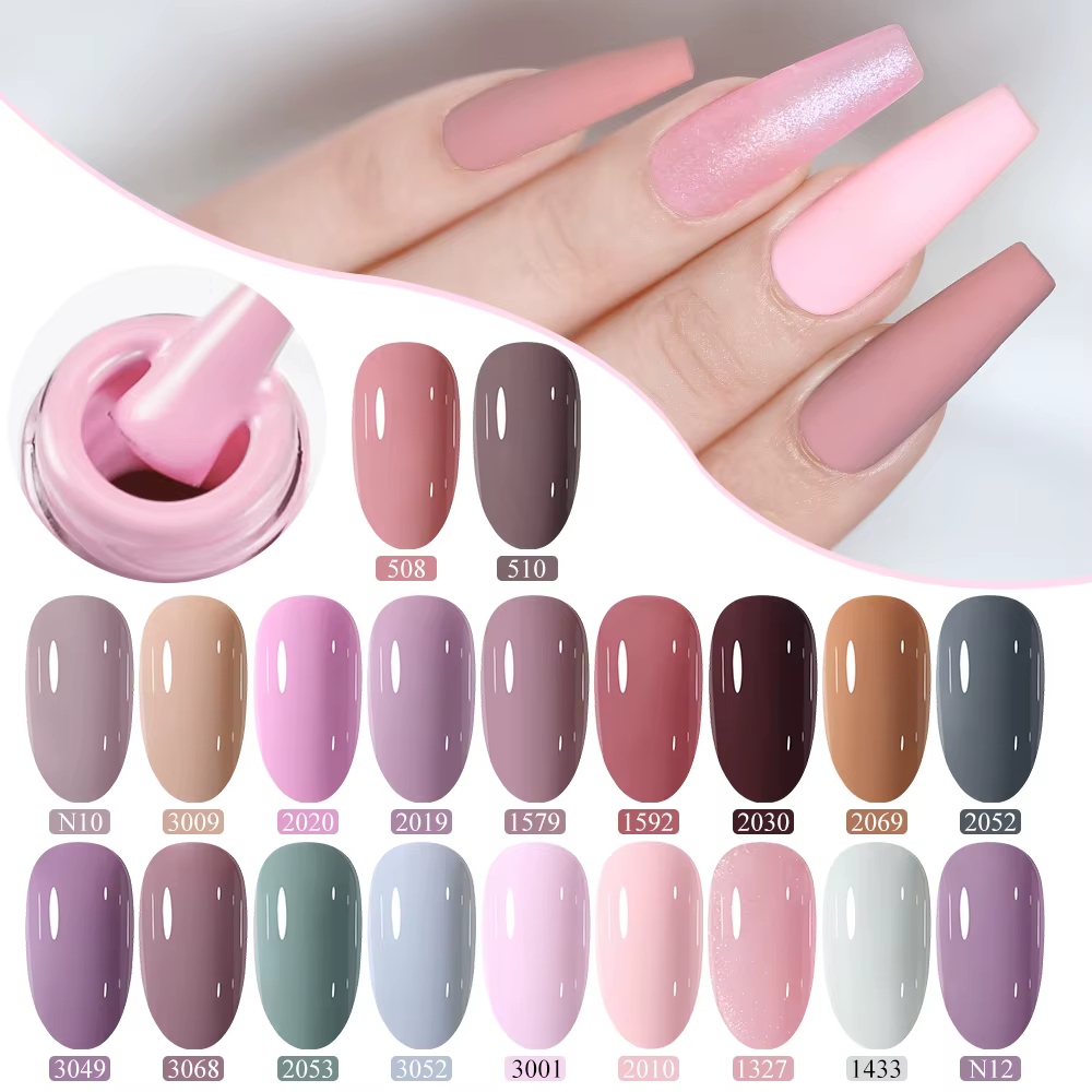 NAILCO 131 Couleurs Vernis Semi-Permanent UV Gel pour Ongles