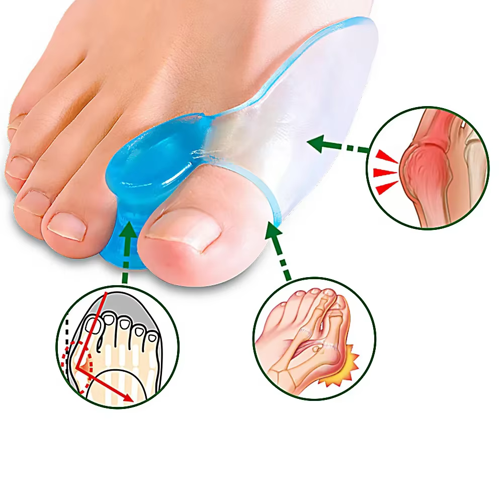 Séparateur d'orteils en Silicone