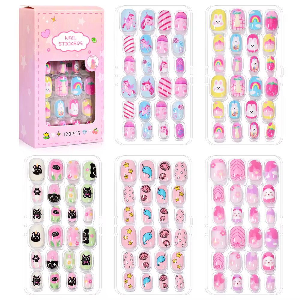 N64.6-14 ans Kawaii chat/fleurs/arc-en-ciel