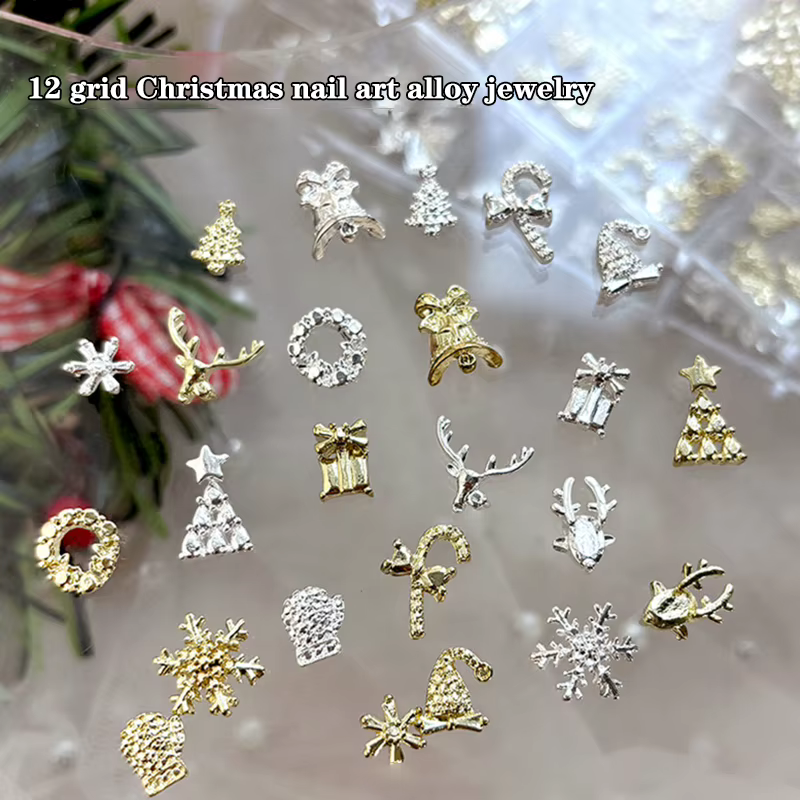 Décorations de noël pour Nail Art