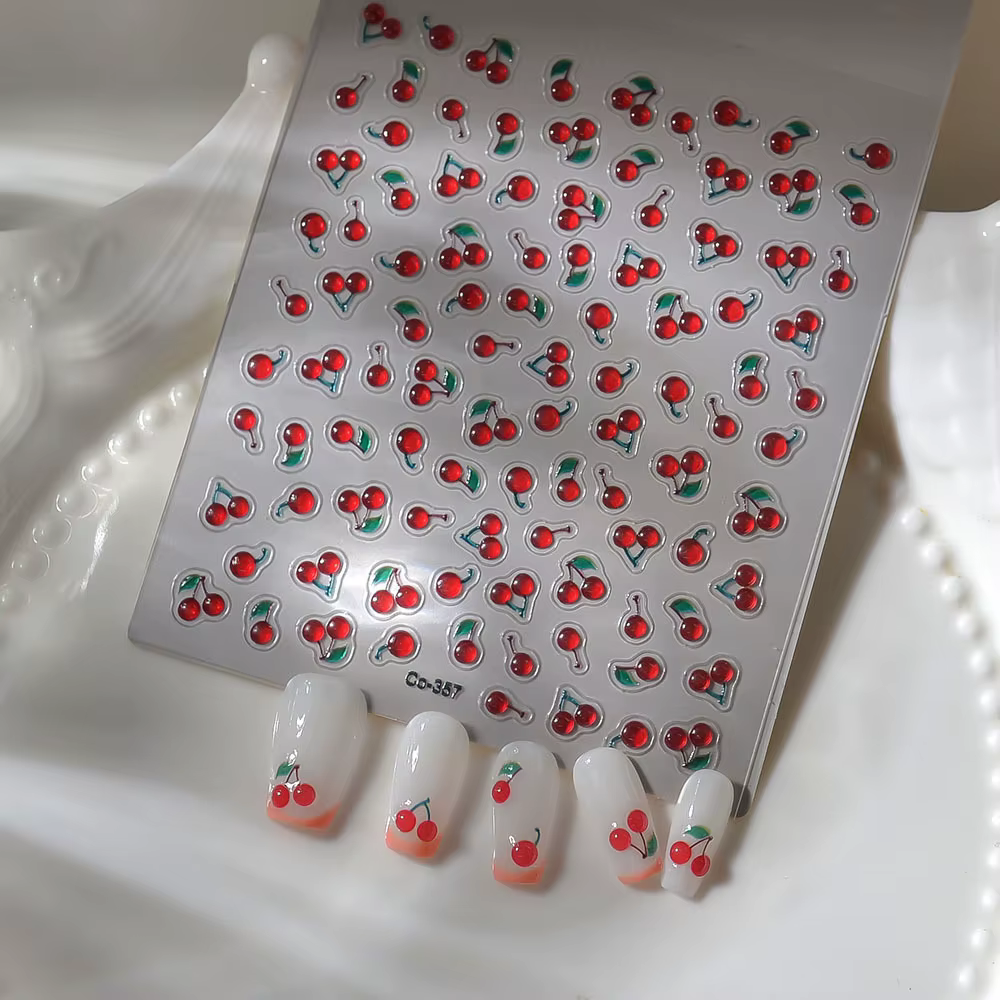 Autocollants pour ongles en gelée