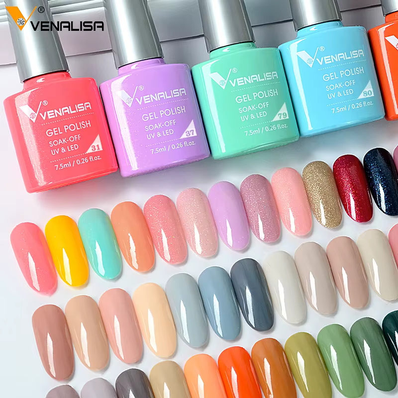 VENALISA 7.5ml vernis à ongles Gel 60 couleurs coloré été CANNI laque manucure Semi Permanent