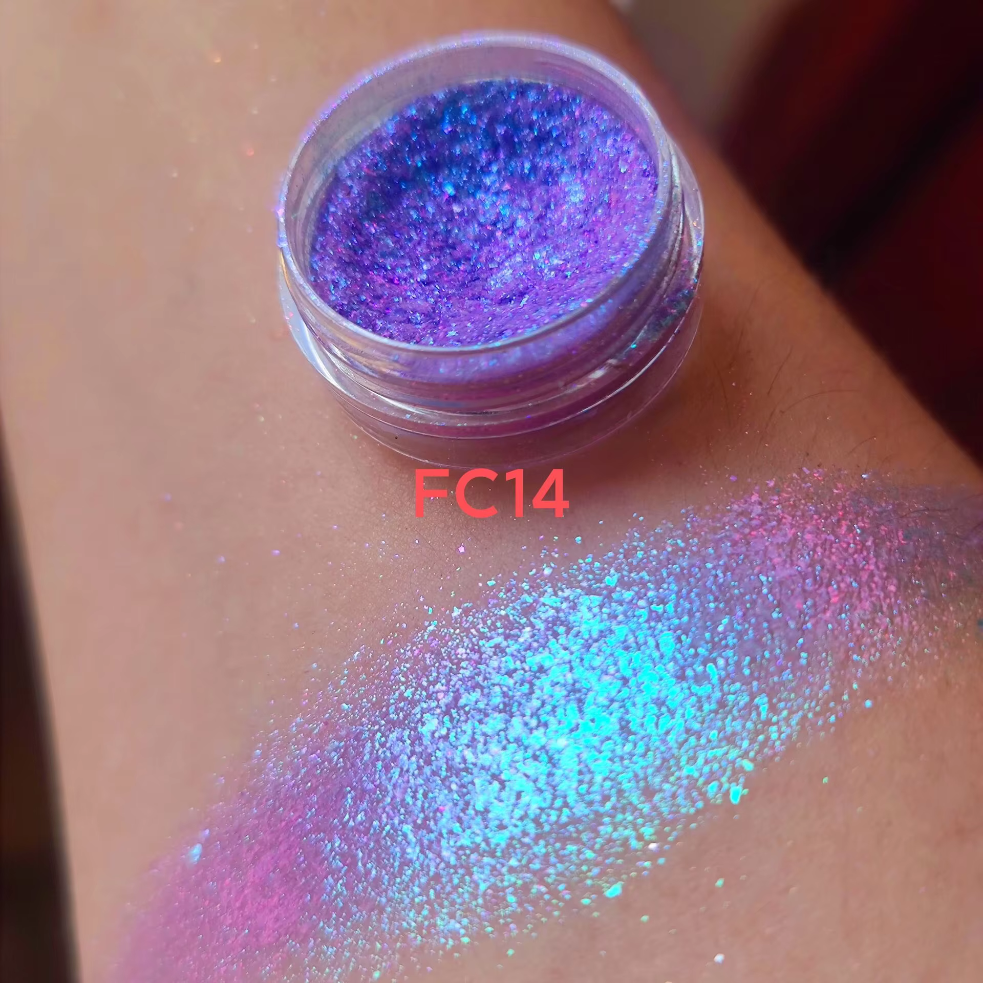 Poudre Pigmentaire Libre Multichrome Arc-en-ciel Effet Bonbon Gelée Super Changeant de Couleur Qualité Cosmétique en Vrac