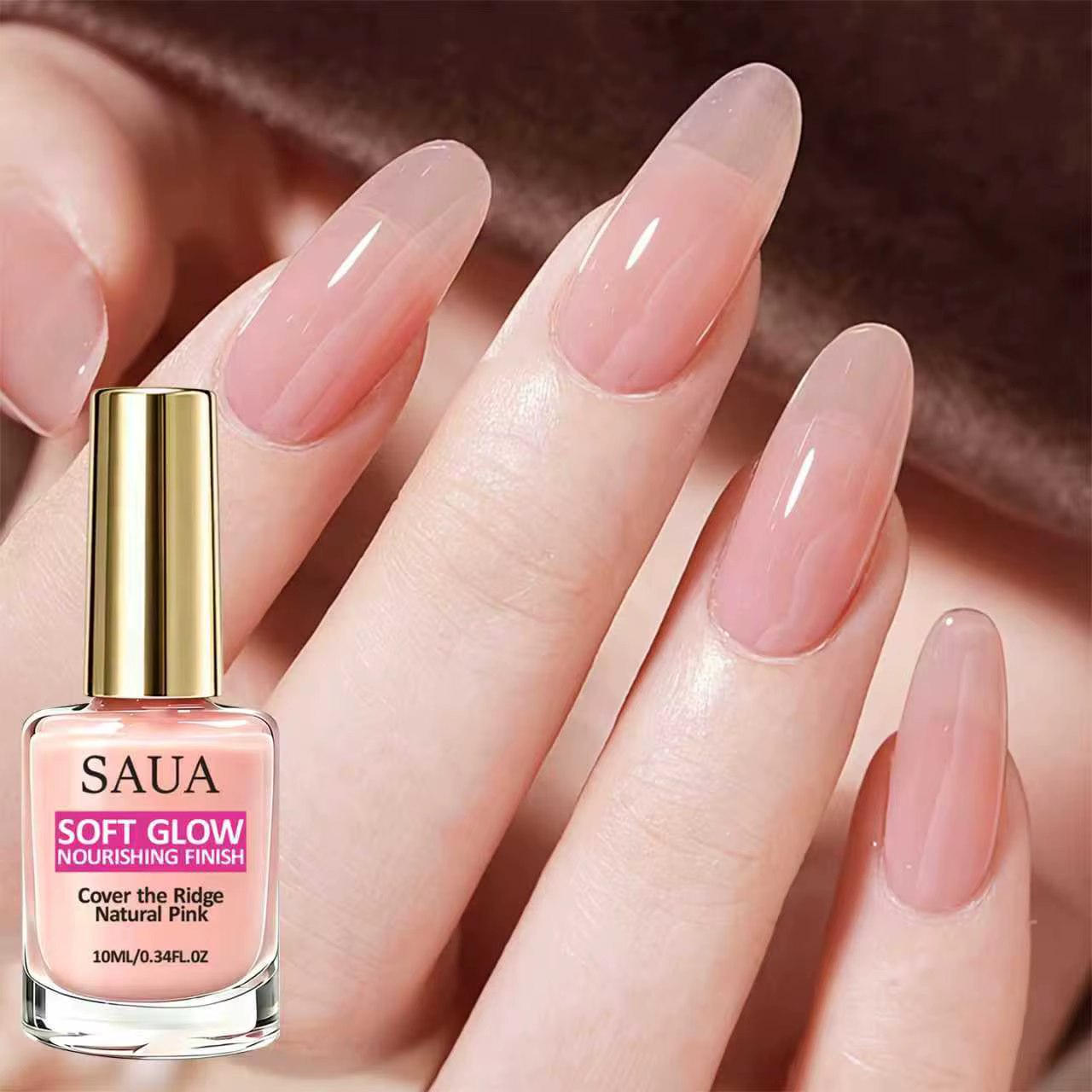 Le vernis à ongles rose de 10 ml peut créer