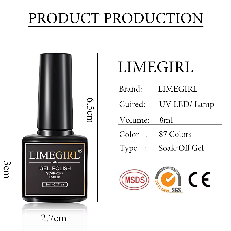 Kit de vernis à ongles Gel à Extension rapide