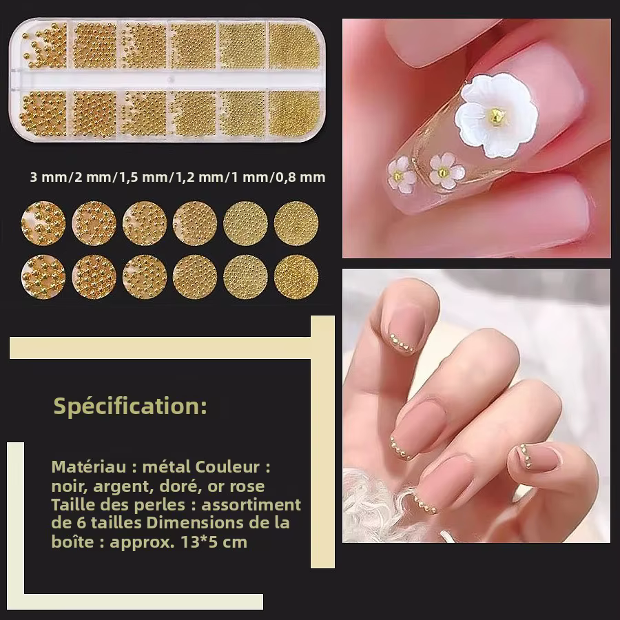 Perles de Caviar à 12 compartiments