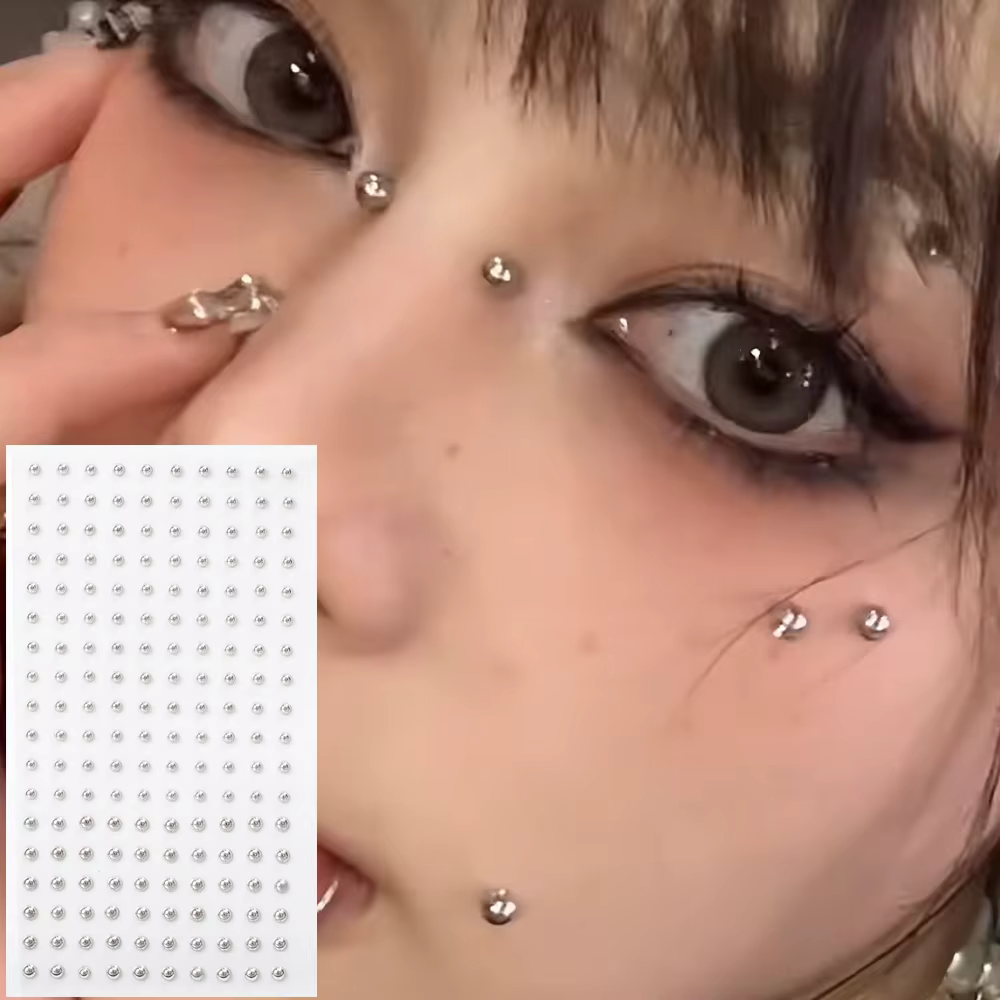 Autocollant pour ongles à lèvres Non Piercing