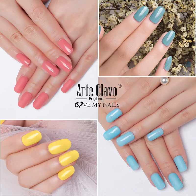 Arte Clavo Gel vernis à ongles 400 couleurs 15ml Semi Permanent Gel