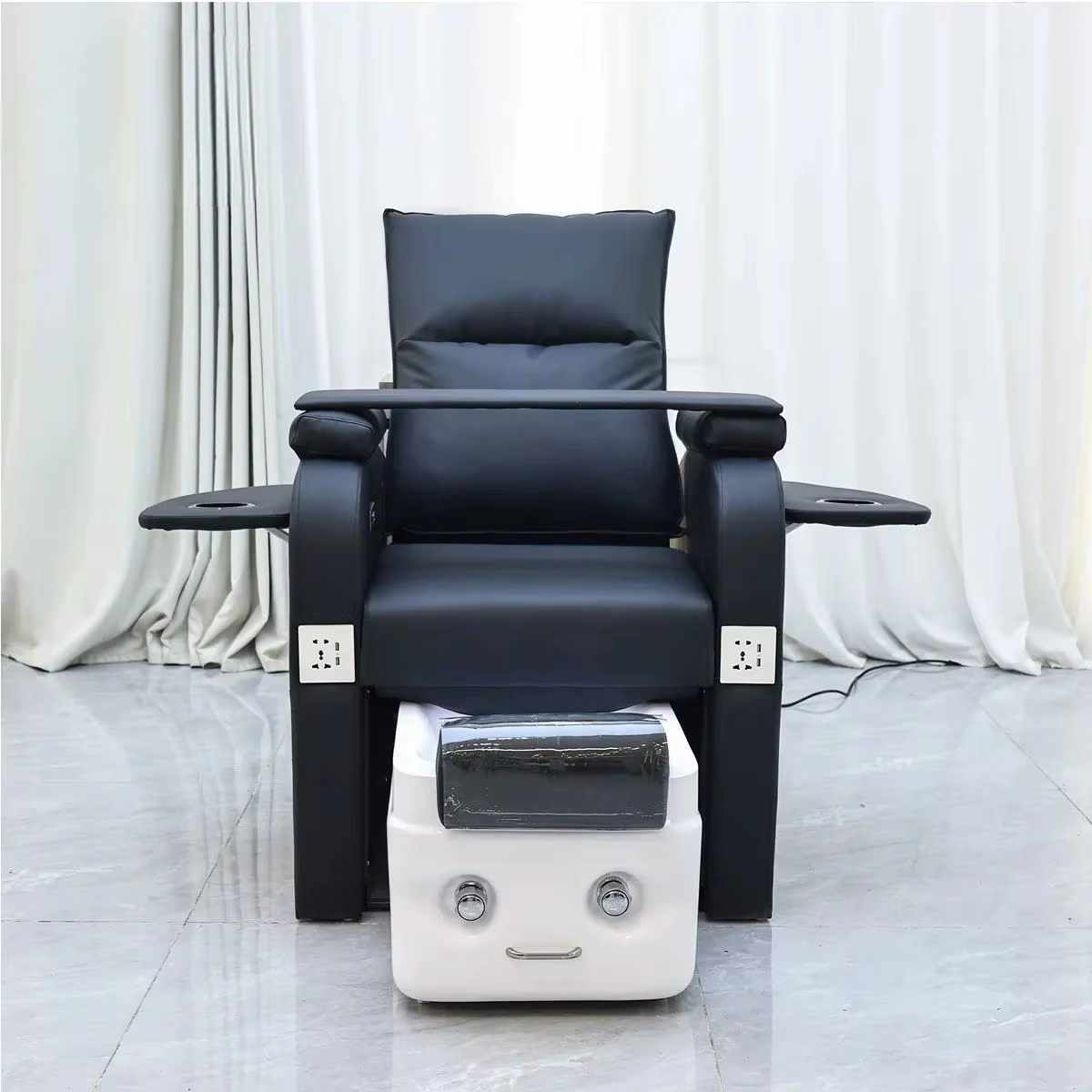 Chaise de Spa de pied populaire manucure Spa chaise de pédicure moderne et luxueuse multifonction Salon de beauté des ongles pédicure chaise de pédicure