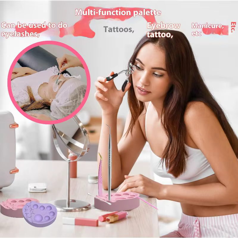 Palette de manucure en Silicone