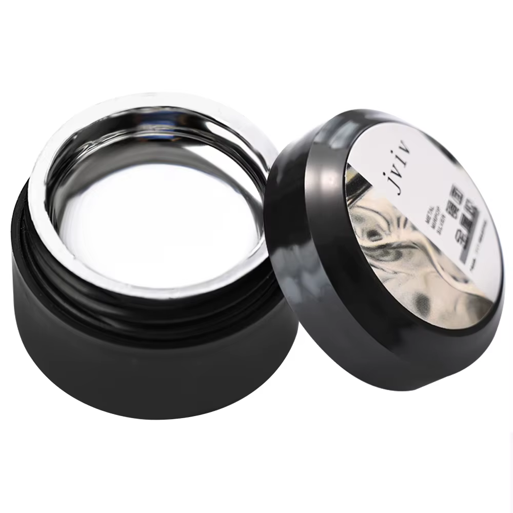 8ml magique métal miroir argent peinture Gel 3D Super-brillant