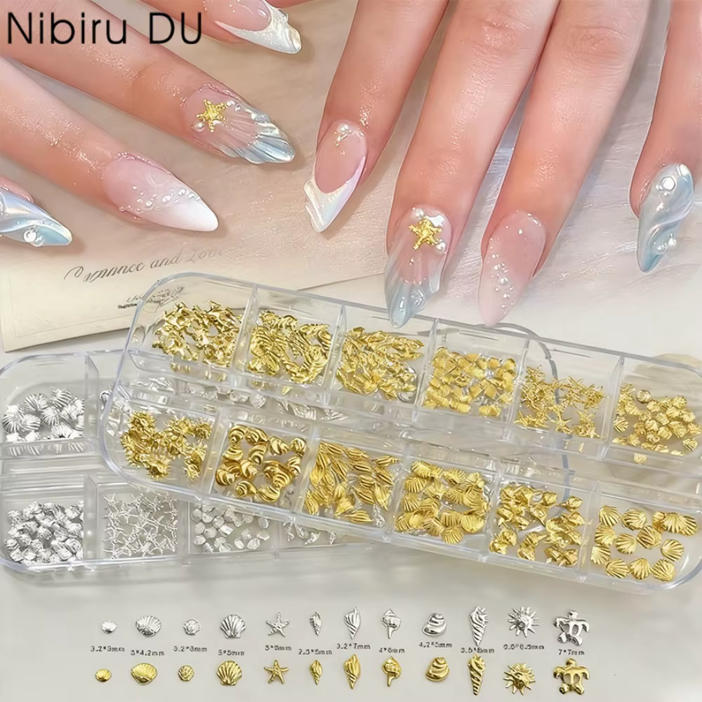 Strass pour nail art sur le thème de l'océan