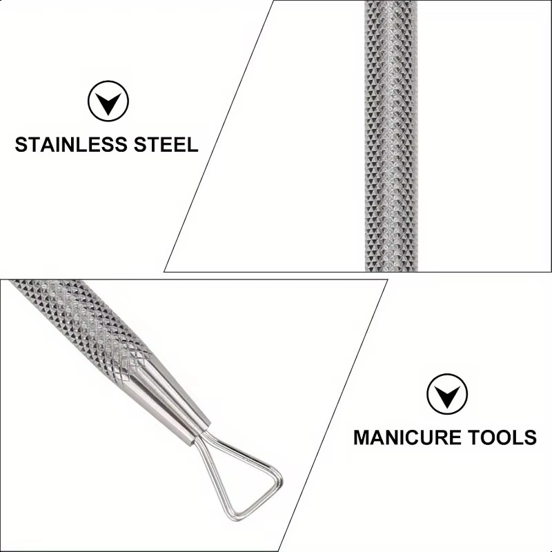 4 pièces ongles Gel cuticule poussoir