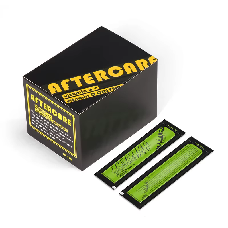 100/50/30/10 pièces crème de soin après tatouage, Gel de réparation Anti-cicatrice de tatouage pour professionnel Permanent pour artistes tatoueurs et studios