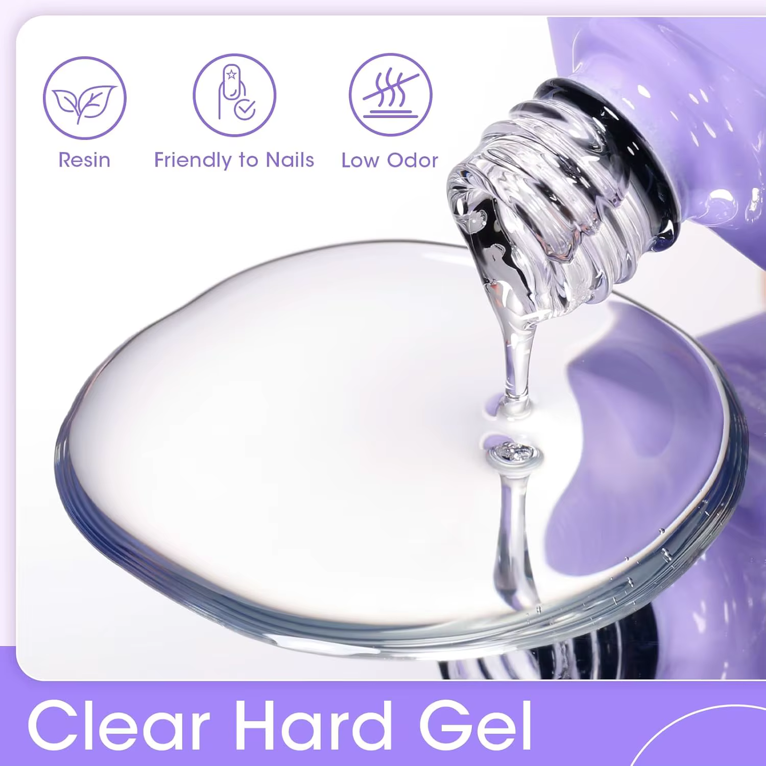 GELLEN Builder Gel pour ongles 18ml Extension claire Gel dur tremper longue durée UV durci