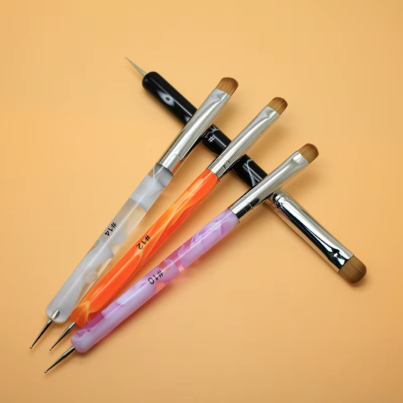 Pinceau de manucure française, accessoire professionnel