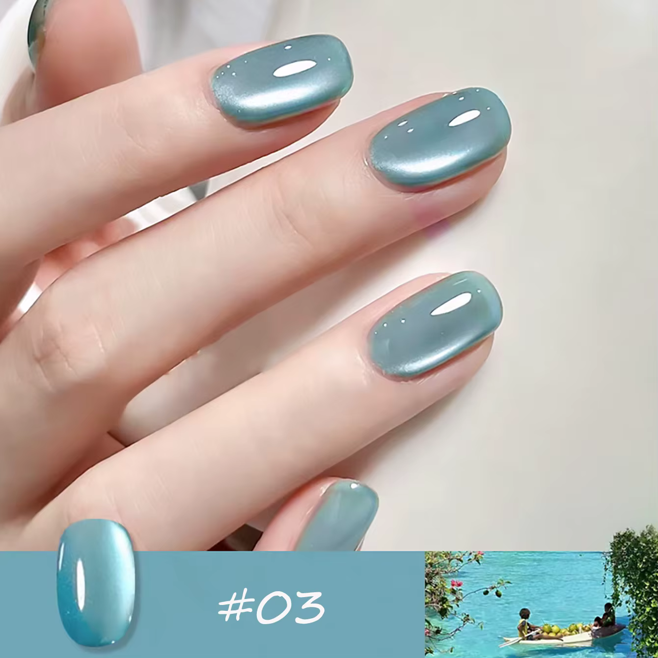 WS Vernis à ongles gel 4 couleurs Printemps-Été