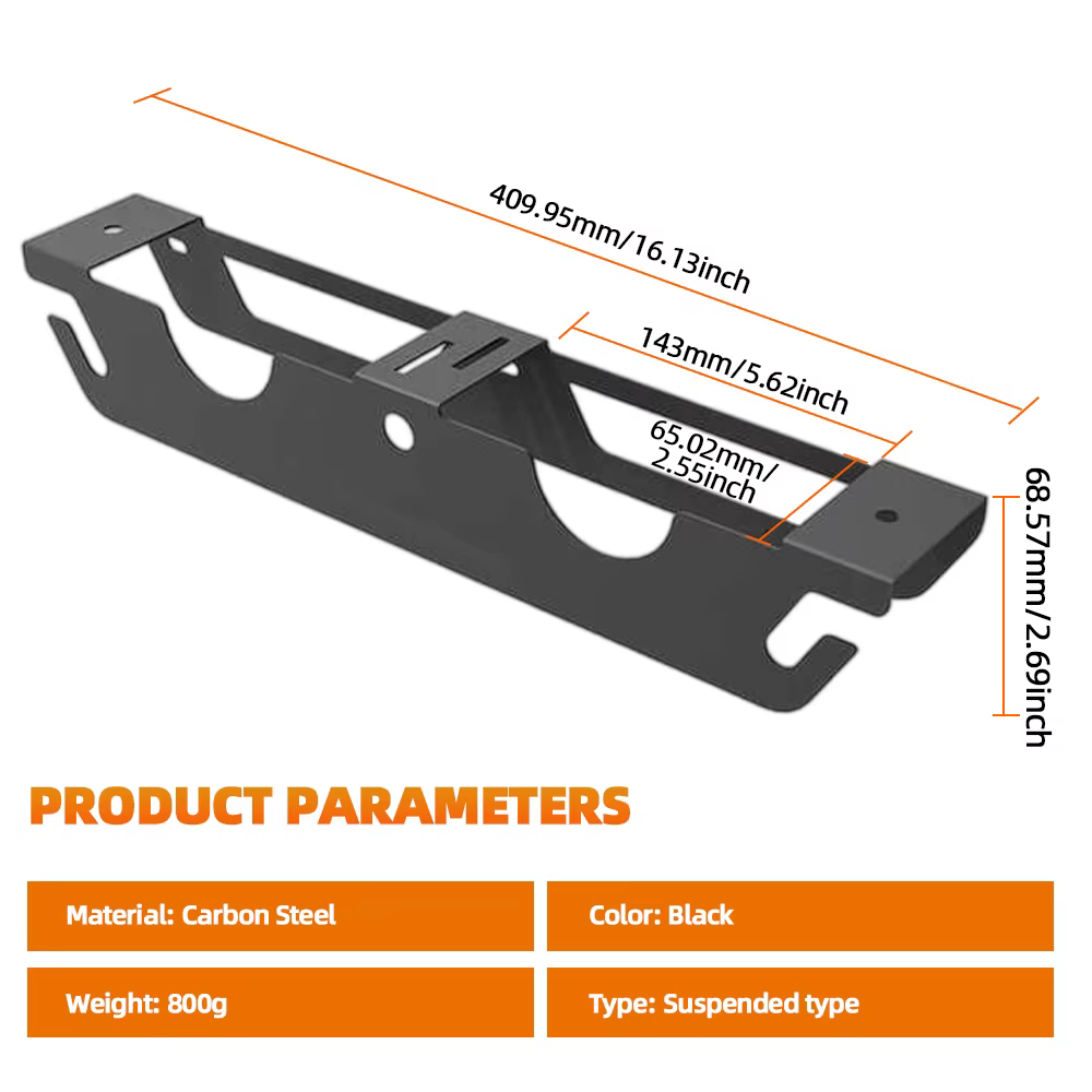 Support de meuleuse d'angle, support à outils en métal Durable avec cintre pour cordon, support mural pour polisseuses, couteaux, organisateur de Garage d'atelier
