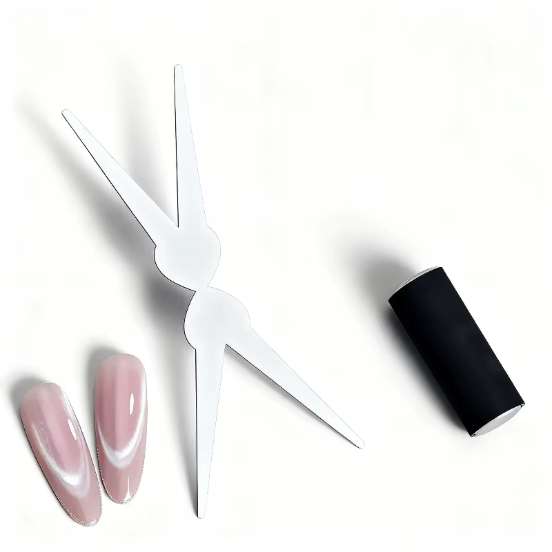 Aimants à ongles double tête forme française