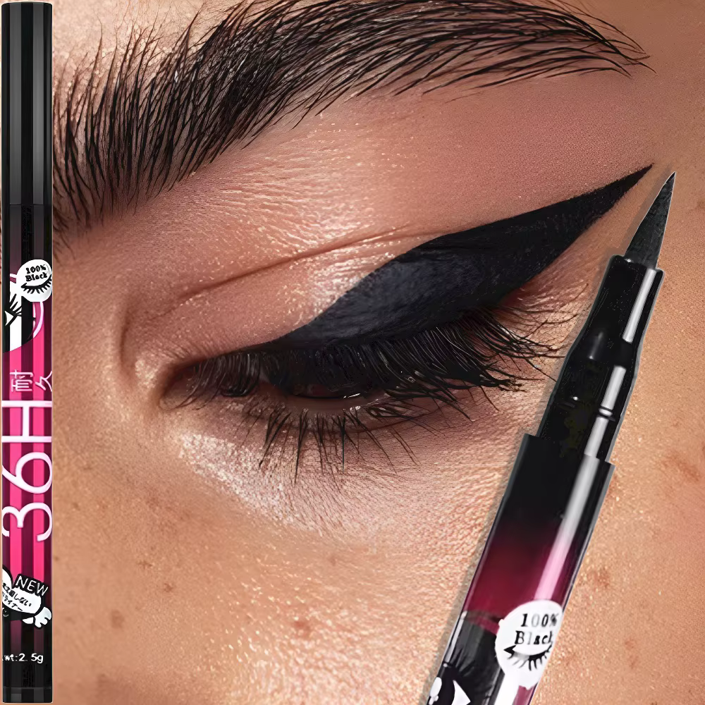 Crayons Eyeliner liquide noirs Ultra durables 36H, imperméables, anti-taches, pour débutants, maquillage précis pour les yeux, tatouage, 1 pièce