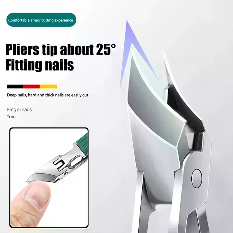 Coupe-ongles courbés anti-éclaboussures