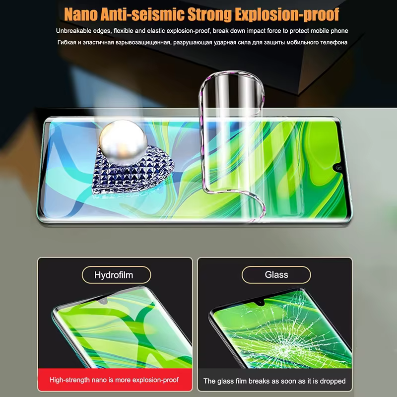 3 pièces Galaxy A56 Film Hydrogel pour Samsung Galaxy A56 pour Samsung Galaxy A56 tactile sensible résistance aux rayures Film Hydrogel