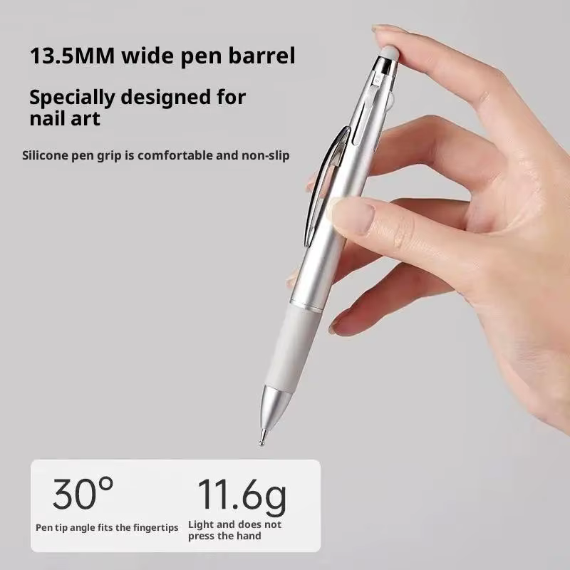 Stylo à points pour ongles 5 en 1