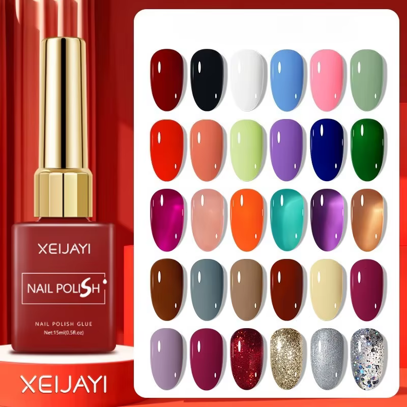 Bouteille carrée colorée vernis à ongles Gel 60 couleurs brillant mat glaçon