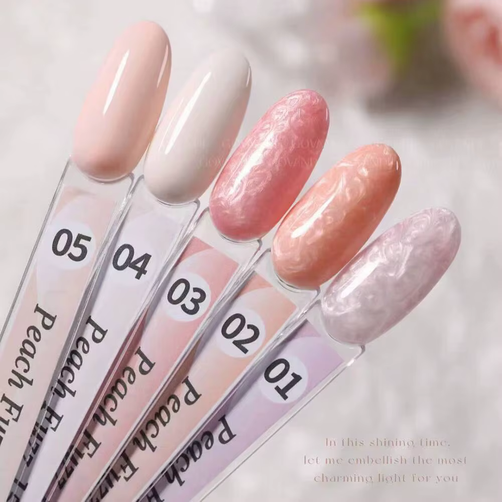 Nouveauté 15 couleurs Rose Chaud Pêche Gel Vernis à ongles UV Soak Off Gelpolish Nail Art Gel