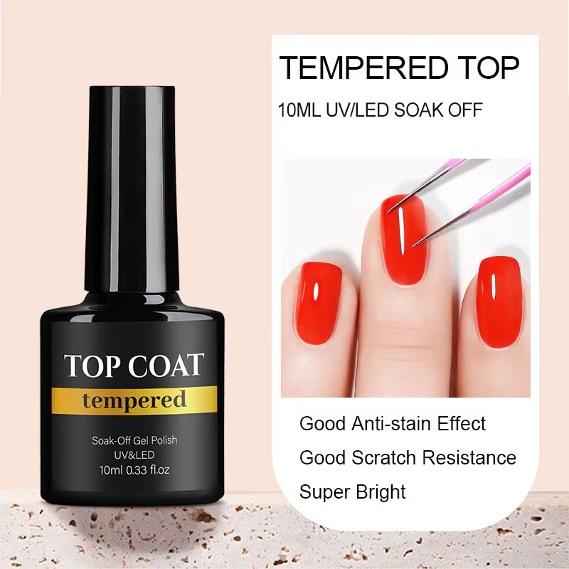 NAILCO 10/15ml couche de finition poncée Gel Nail Art mat