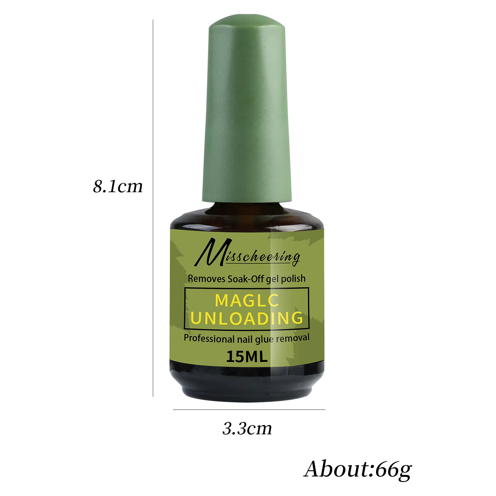 Dissolvant de vernis à ongles magique rapide