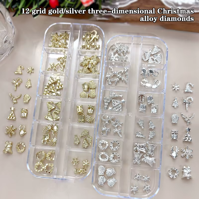 Décorations de noël pour Nail Art