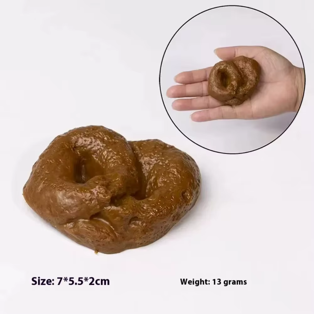 Fausse Crotte de Chien Réaliste, Crotte Douce, Ornement de Poisson d'Avril, Blague Non Toxique, Cadeau de Fête, Jouet, Accessoires de Farce Sûrs