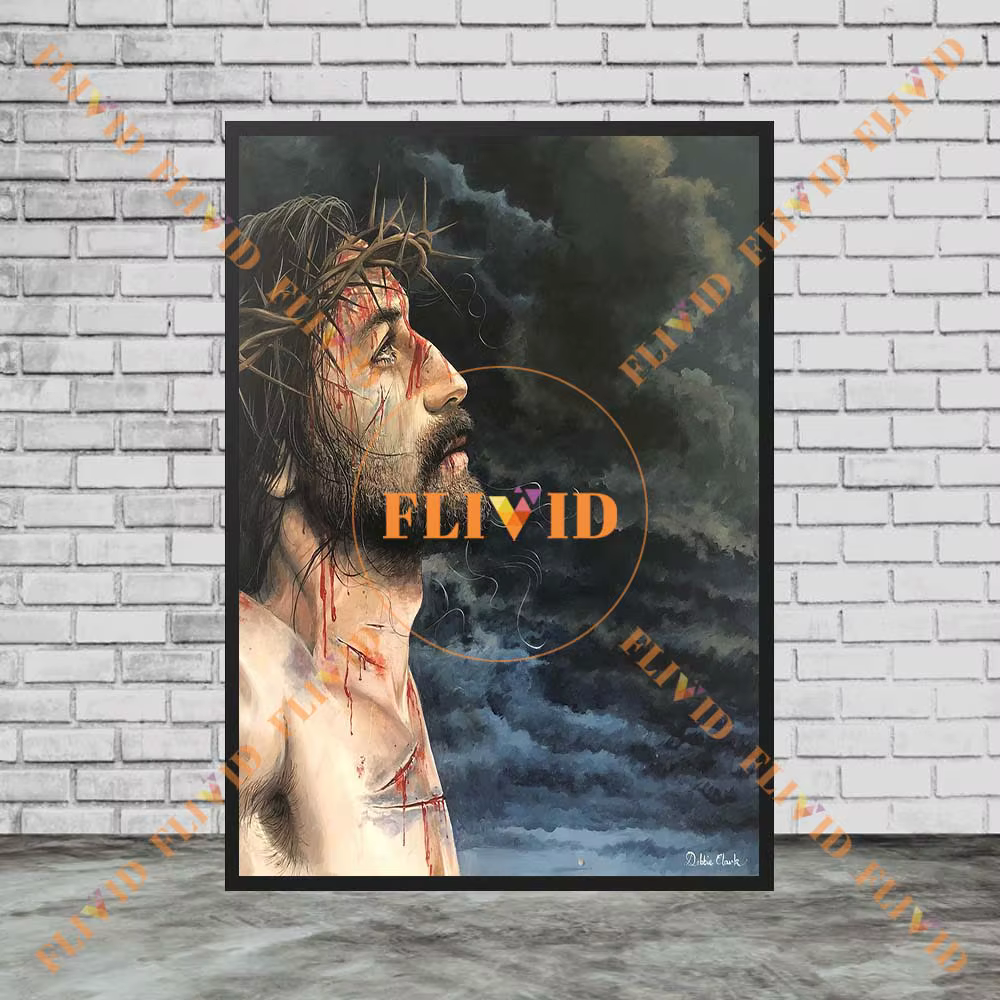 Affiche murale Vintage de rédemption du christianisme de Religion de jésus, images murales pour décor de salon, peinture sur toile d'art mural sans cadre