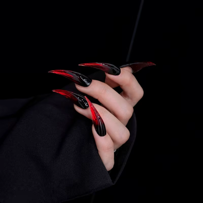 Nouvelles extensions d'ongles à presser européennes et américaines