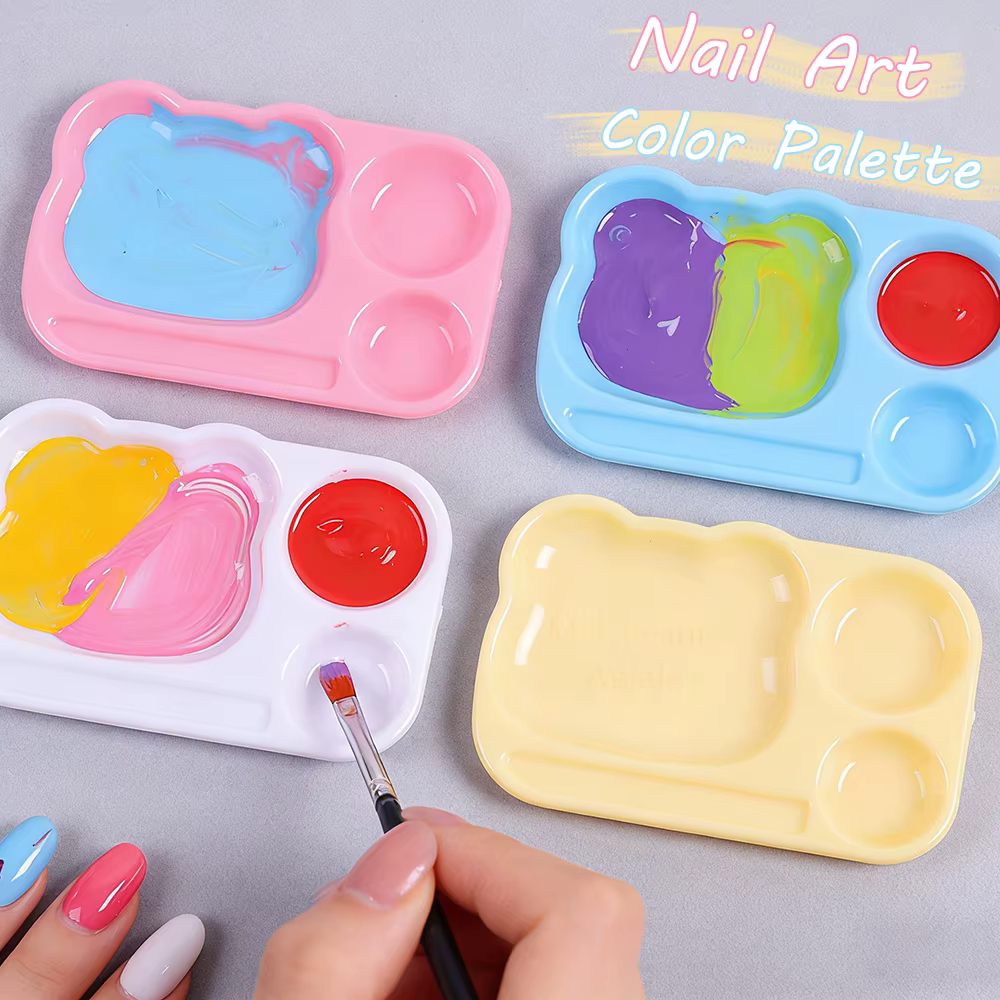 Palette de couleurs pour nail art Kawaii