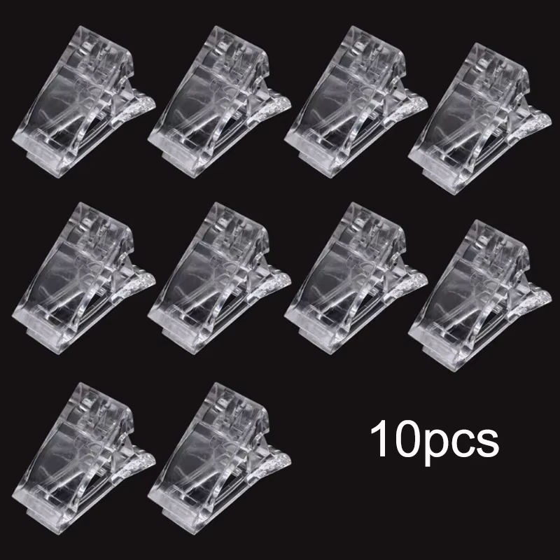 Nail Clips All for Manicure for Nails Uv Gel Polish Fixed Styling Accessories Tools Acrylic Press on Molds French Poly Hand Fake