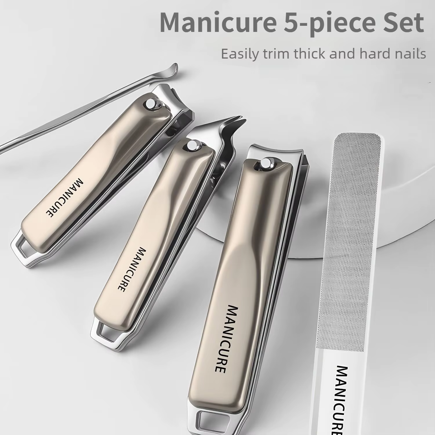 Kit professionnel de manucure et pédicure