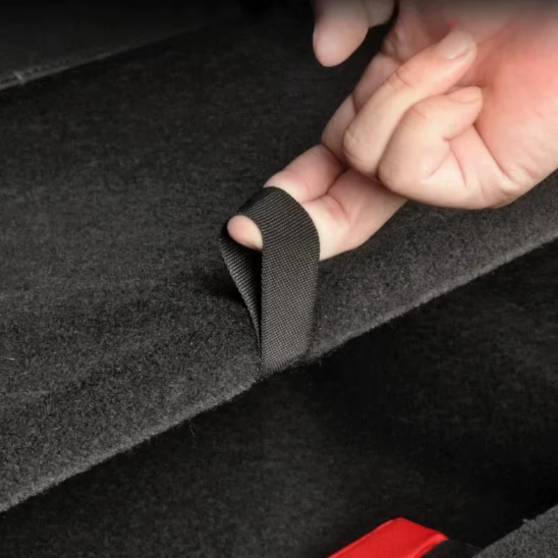 Cordon de coffre pour Tesla Model Y Juniper 2026, cordon de serrage avec boucle, organisateur haute résistance, accessoires intérieurs