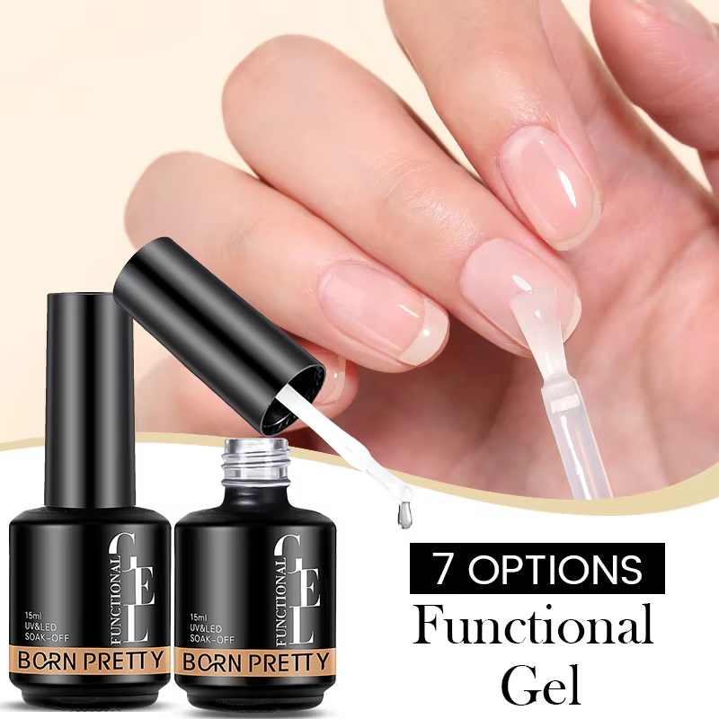 BORN PRETTY 15ml fonction Base de Gel Super couche de finition Gel de renfort Gel