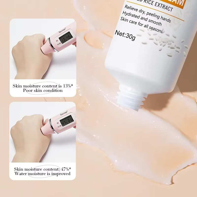 Crème pour les mains au riz