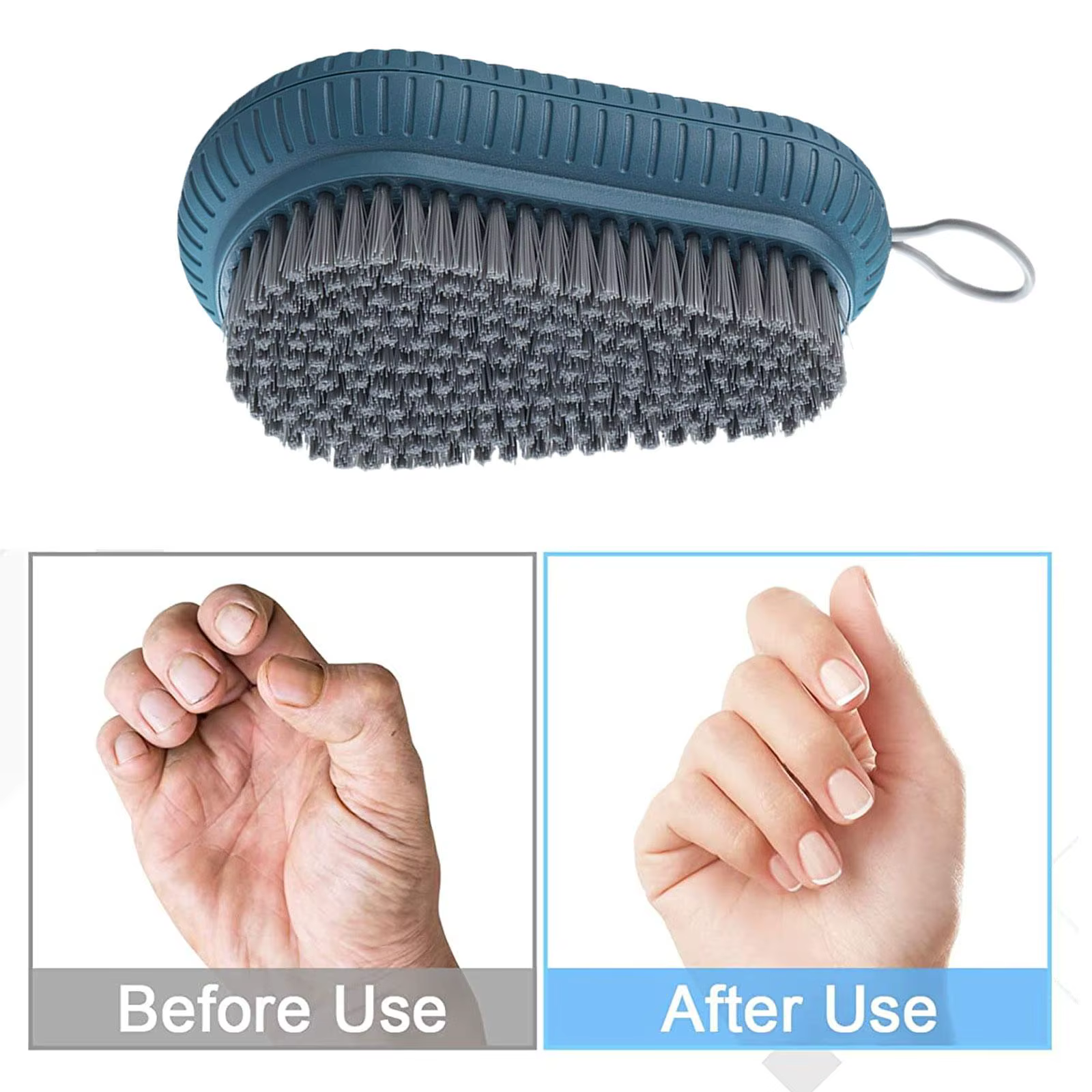 Brosse à ongles à récurer