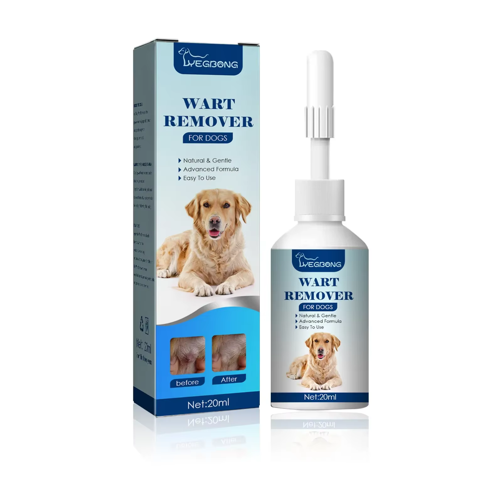 Dissolvant de verrues de chien, étiquettes de peau de chat, traitement contre les grains de beauté, traitement indolore des verrues, réparation de la peau, liquide de soin pour animaux de compagnie