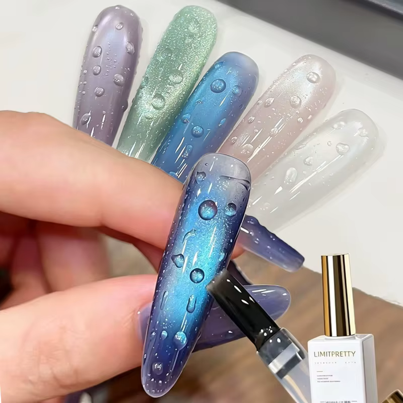 Kit de gel pour ongles effet goutte d'eau